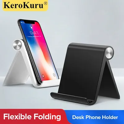 Telefonhalter Ständer Mobile Smartphone Unterstützung Tablet Ständer für iPhone Schreibtisch Handyhalter Ständer Tragbare mobile Halterung