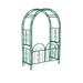 Montebello Iron Garden Arbor with Gate