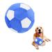 Piang Gouer Interactive Dog Toys Soccer Ballï¼ŒPlush Squeaky Dog Toys Ballï¼ŒDog Puzzle Toys Football Indoor Outdoor Jolly Ball for Dogs Dog Balls for Medium and Large Dogs Toys Diameter 7.1in/18cm