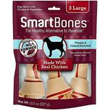 SmartBones Large Chews Treat Your Dog to a Rawhide-Free Chew Made with Real Meat and Vegetables