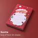 Giyblacko Super Sticky Notes 50 Pieces Funny Christmas Notepads Santa Notepads Christmas Sticky Notes Memo Pads For Christmas Holidays Decoration Present