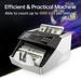 Walmeck Money Counter Machine Counterfeit Bill Detector Automatic Money Detection Fast Counting Speed Cash Counting Machine with UV MG IR for Dollar Add and Batch Modes Suitable for Shops Grocery S