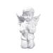 Baby Angel Resin Cherub Statue Garden Miniature Statue Cute Angel Sculpture Memorial Statue Gold White Cherub Sculpture
