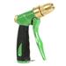 STYDDI Heavy Duty All Metal Adjustable Garden Hose Nozzle Heavyweight Front-Trigger Adjustable Watering Nozzle High Pressure Multifunction Hose Nozzle for Plants and Lawn Car Washing Patio and Pet