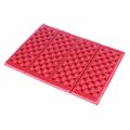 Foldable Outdoor Camping Mat Seat XPE Cushion Portable Waterproof Chair Picnic Mat Pad (Red)