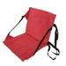 Ploknplq Patio Umbrella Outdoor Furniture Seat Cushion Seat Mat with Backrest Foldable Thermal Cushion Stadium Cushion Beach Umbrella Red
