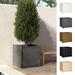 vidaXL Garden Planter 27.6 x27.6 x27.6 Solid Wood Pine