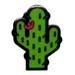 ReadyGolf: Cactus Ball Marker Hat Clip with Crystals