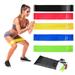 UDIYO Mumian Yoga Resistance Bands Widely Applied Arm Training Lightweight Resistance Loop Fitness Workout Bands for Physical Therapy