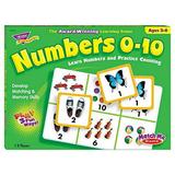 TREND ENTERPRISES: Match Me GameÃ¢â‚¬â€œNumbers 0-10 Learn Numbers and Practice Counting with Photos Develop Matching and Memory Skills Play 3 Fun Ways Ages 3 and Up