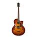 Godin 5th Avenue CW Kingpin II HB Cognac Burst Finish Arch Top Electric Guitar