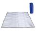 Tomfoto Ultralight Waterproof Camping Mat Picnic Blanket Beach Mattress Sleeping Pad Aluminum Foil EVA Foam Mat Tent Sleeping Mattress