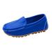 ZMHEGW Toddler Little Kid Boys Girls Soft Slip On Loafers Dress Flat Shoes Boat Shoes Casual Shoes Boys Toddler Tennis Shoes Basketball Shoes Girls Baby Shoe Size Boys Shoes Casual Shoes Toddler