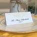 Place Cards (Choose Color) Set of 25 Pre-Cut and Scored - Wedding Party Dinner and Special Events -