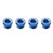 4Pcs Aluminum Screw Bolt For V Brake Hole V Brake Boss Cantilever Brakes Post Mount Screws M10*1.25 MTB Fixed Gear Road Bike Blue