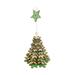 Takeoutsome Christmas Decoration Wooden Bell Pendant Christmas Tree Christmas Gift