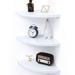 Corner Floating Shelves Set of 3 | Corner Wall Shelves | Wall Mounted Corner Storage Display Shelvin