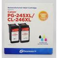 Dataproducts Inkjet Cartridge Combo Black/Color for Canon PG-245XL/CL-246XL