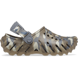 Crocs Charcoal Kids' Echo Camo Redux Clog Shoes