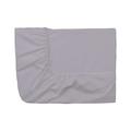 Essix Home Collection Percale Fitted Sheet, 80 threads, silver, 140 x 200 cm