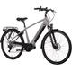 E-Bike SAXONETTE "Premium Sport (Diamant)" E-Bikes Gr. 54 cm, 28 Zoll (71,12 cm), silberfarben E-Bikes