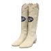 Women's Cuce Cream New York Jets Cowboy Boots