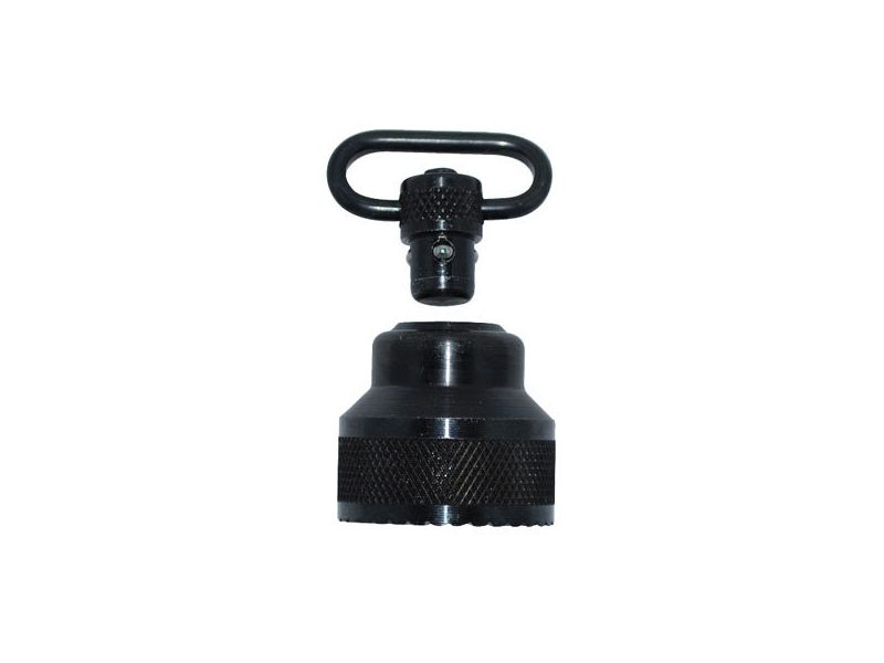 GrovTec US Push Button Mag Cap w/Push Button Swivel Remington 870 Express Set 12 gauge Black GTSW296