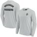 Unisex Fanatics Signature Gray Wisconsin Badgers Elements Super Soft Long Sleeve T-Shirt