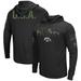 Men's Colosseum Black Iowa Hawkeyes Big & Tall OHT Military Appreciation Tango Long Sleeve Hoodie T-Shirt