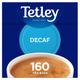 Tetley Decaffeinated 160 Teabags 500G