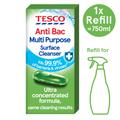 Tesco Apple Antibacterial Multi Purpose Cleaner Refill 9Ml