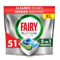 Fairy Platinum All In One Original 51 Dishwasher Tablets 760G