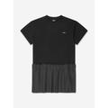 DKNY Girls Milano Dress In Black Size 4 Yrs