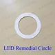 LED Spotlight Downlight O Rings White Black Lampshade Ring Adapter Concealed Spacers Shims Washers