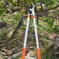 Long Length Scissor Hedge Anvil Shear Anti-Slip Grip Garden Pruning Hand Tool Ratchet Cut Tree