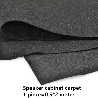DJ Lautsprecher Schrank Teppich Schwarz Abdeckung Subwoofer Bass Teile Für HiFi Auto Audio Heimkino Image