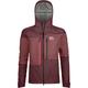 Ortovox Damen Guardian Shell Jacke (Größe XL, rot)