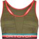 Ortovox Damen 185 Rock'N'Wool Sport BH (Größe L, gruen)