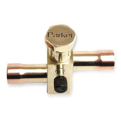 PARKER QL171R-08-08 Service/Shut Off Valve,1/2 In,Copper