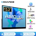 VCHANCE 13.3 Pouces 4K OLED Portable Moniteur 100% DCI-P3 Écran Tactile USB-C Deuxième Écran De Jeu