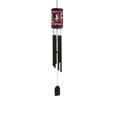 NCAA Wind Chime, #1 Fan with Team Logo, Florida State Seminoles