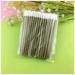 Makeup brushes 50 Pcs Disposable Lip Brush Eyelash Makeups Brushes Lash Extension Mascara Applicator Lipstick Wands Sets Cosmetic Makeup Tools Makeup brush set (Size : 50PCS-GD)