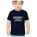 Big Brother Security for Little Sister - Tstars Kids T-Shirt - Best Gift for Big Brother - Perfect for Pregnancy Announcement and Baby Shower - Graphic Tee Showcasing Sibling Love - 2T Navy