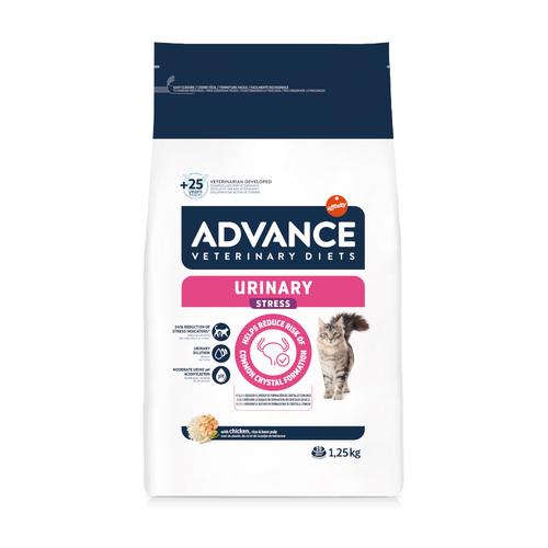 Sparpaket: 2x1,25kg Affinity Advance Veterinary Diets Urinary Stress Katzenfutter trocken