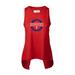 Women's Levelwear Heather Red Texas Rangers Freedom Farm Tank Top