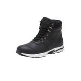 Wide Width Men's Sneaker boots by KingSize in Black (Size 13 W)