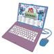 Lexibook Disney Stitch Lern-Laptop zweisprachig Englisch/Französisch, 124 Sprachaktivitäten, Schreiben, Mathematik, Logik, Musik und Spiele, Jungen und Mädchen, JC598Di1, Blau/Violett