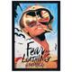 Fear And Loathing In Las Vegas Black Wooden Framed Poster featuring 61x91.5cm