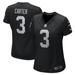 Women's Nike DeAndre Carter Black Las Vegas Raiders Game Player Jersey