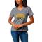 Women's League Collegiate Wear Heather Gray Missouri Tigers Intramural Boyfriend Tri-Blend V-Neck T-Shirt